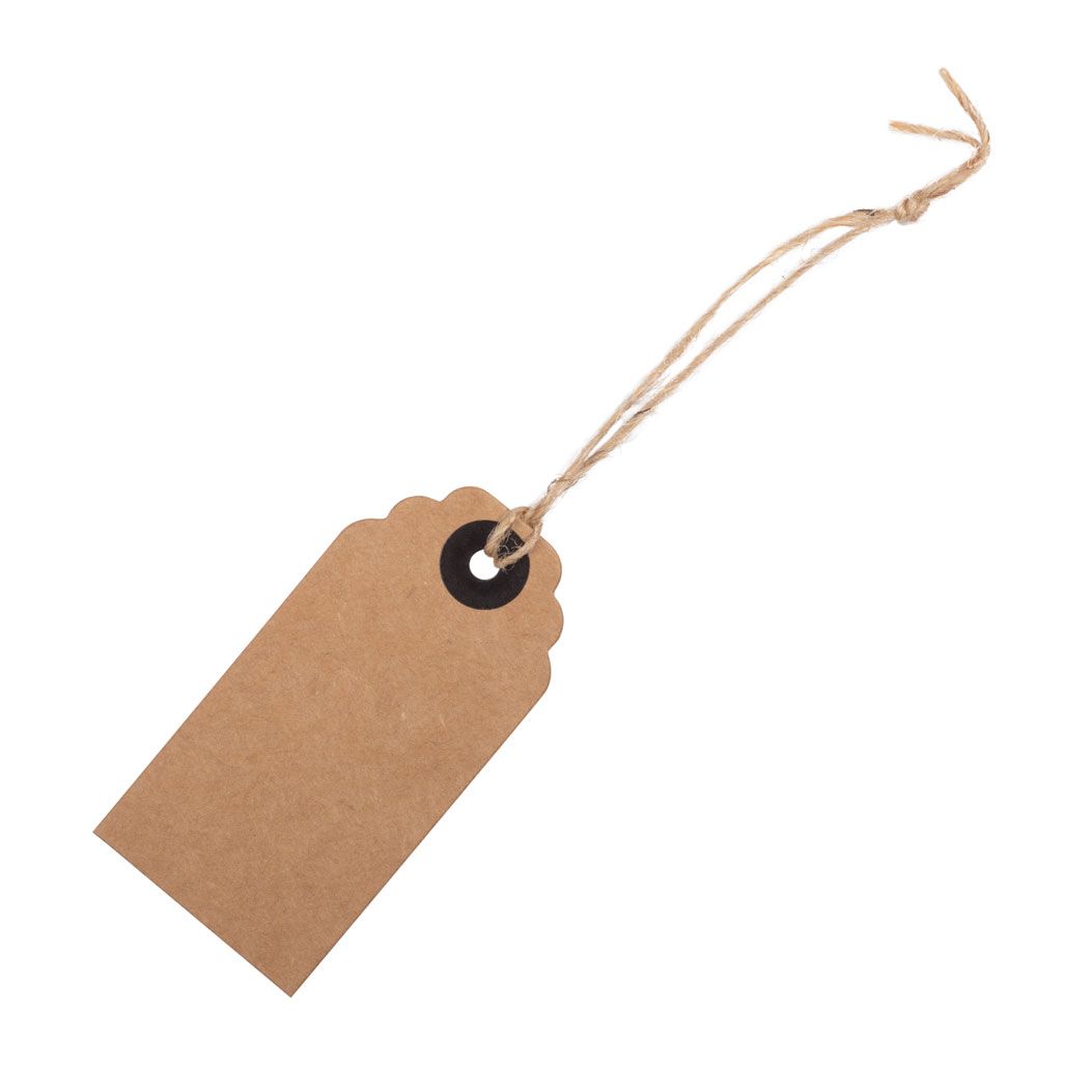 Kraft Paper Tags - Pack of 10