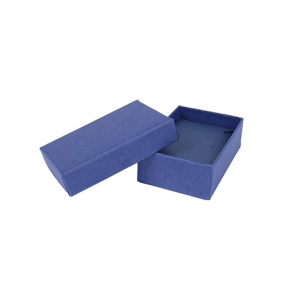 One Off Essentials Royal Blue Small Earring Jewellery Gift Box