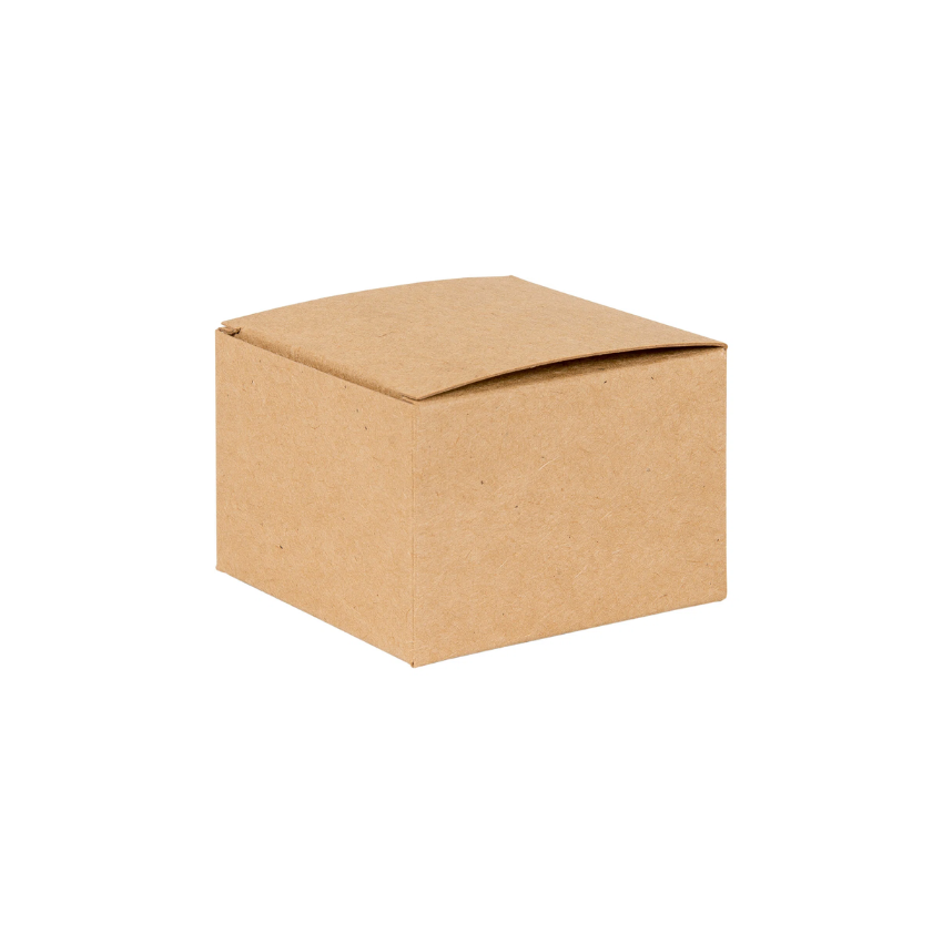 Basics Range Flat packed Gift Box  Kraft