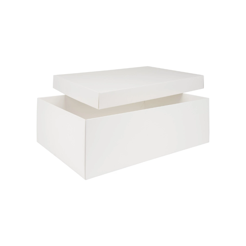 White Shoe Box Flatpacked