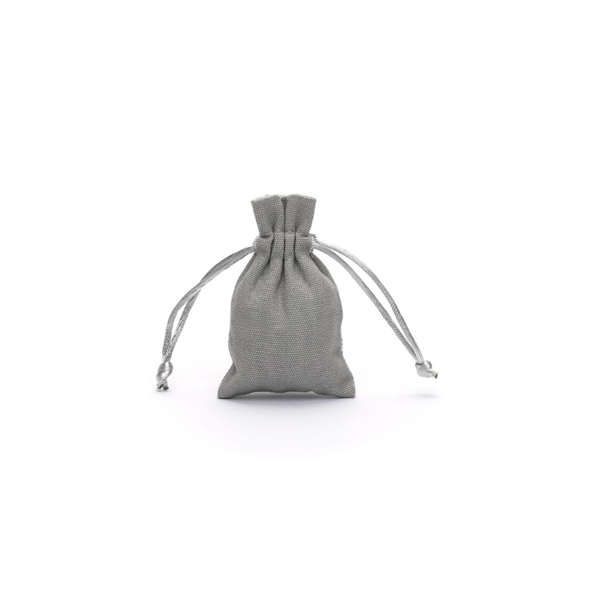 Small Grey Cotton Bag