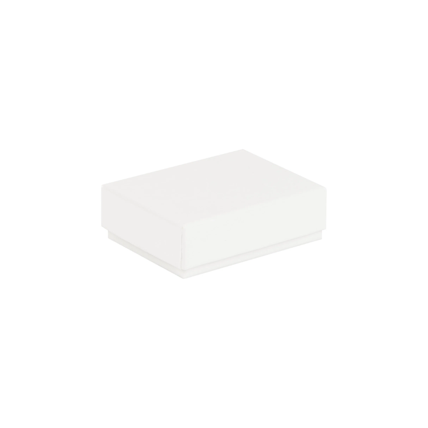 Small Multi-Purpose Recycled Jewellery Box  White