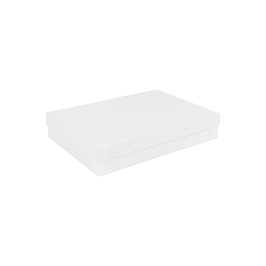 Larger Multi-Purpose White Recycled Box | Jewellery Box  White