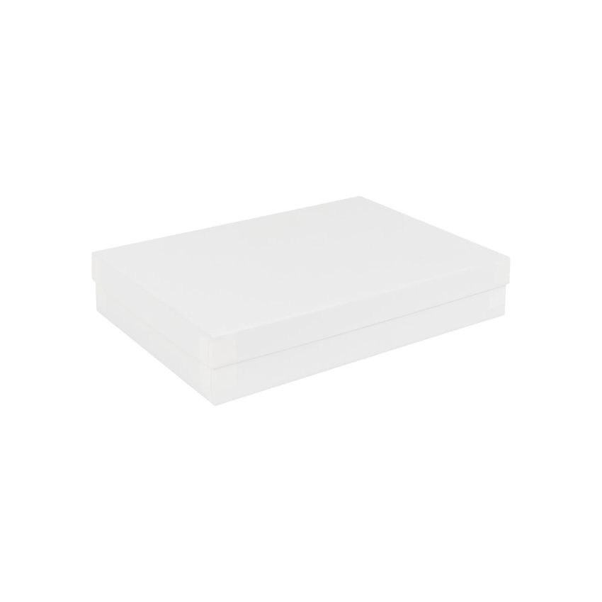Larger Multi-Purpose White Recycled Box | Jewellery Box  White