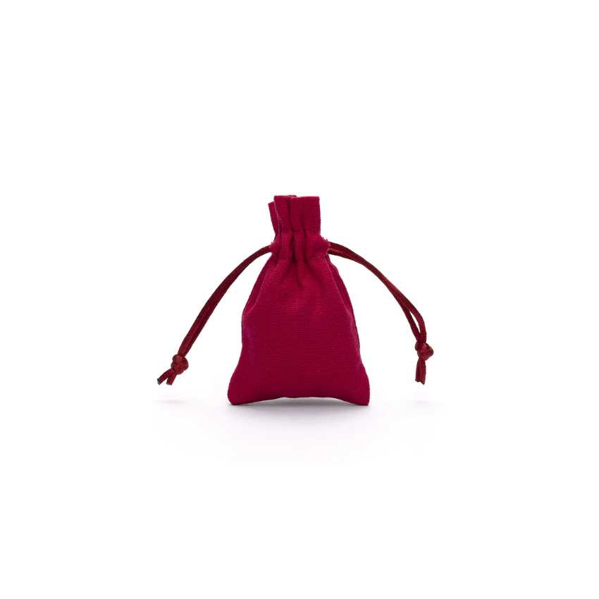 Small Red Cotton Bag