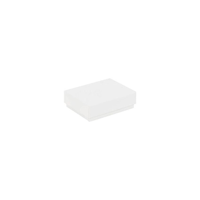 Small Multi-Purpose Recycled Jewellery Box  White