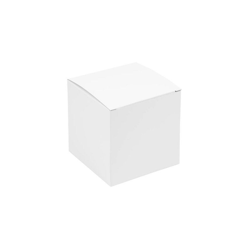 White Flat Packed Plain Mug Gift Box