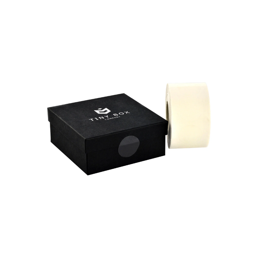 Roll Of Large Round Clear Stickers X 1000  Clear