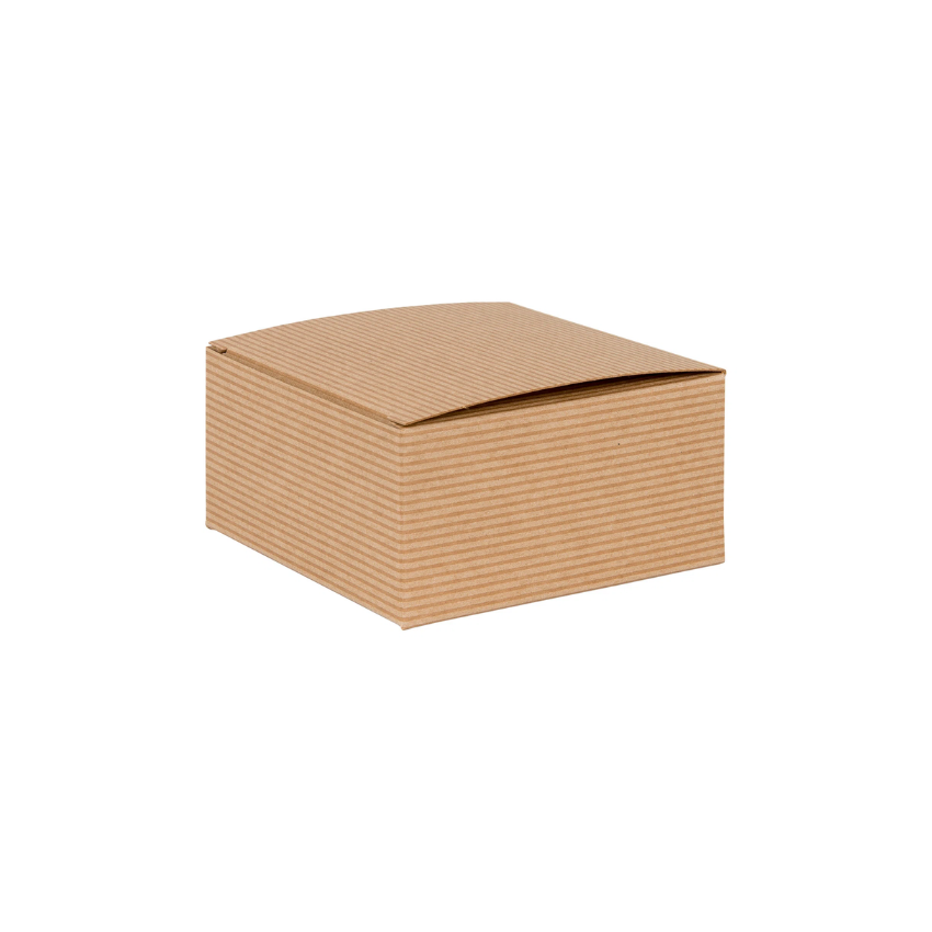 1 Piece Square Gift Box | Flat packed Multi-Purpose Box  Kraft