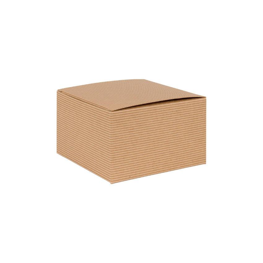 1 Piece Square Gift Box | Flat packed Multi-Purpose Box  Kraft