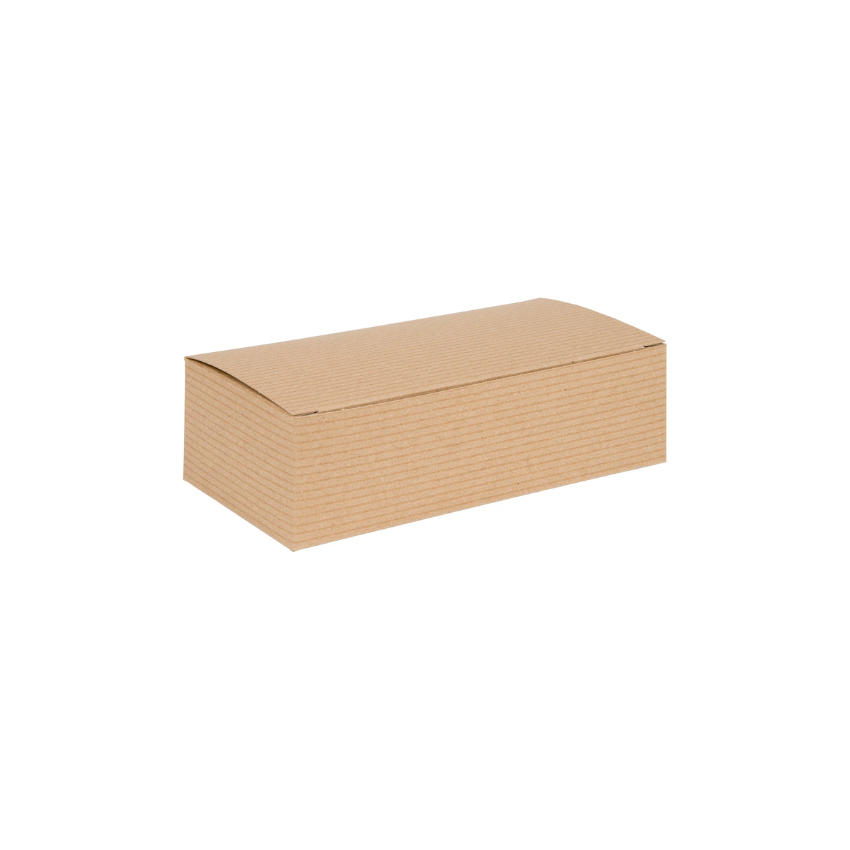Larger Flat packed 1 Piece Gift Box  Kraft