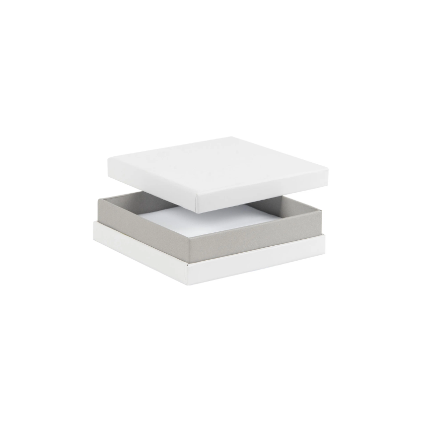 White & Grey Bangle Shoulder Box