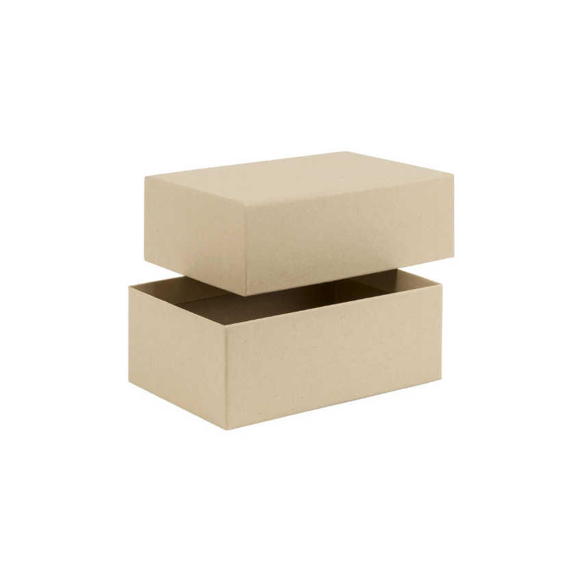 Brown Kraft Rigid 2-Piece Postal Box / Gift Box 120mm length