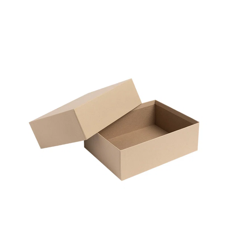 Brown Kraft Rigid 2-Piece Postal Box / Gift Box 207mm length