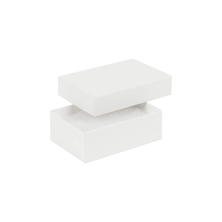 Kraft White Gloss Small Earring Jewellery Gift Box