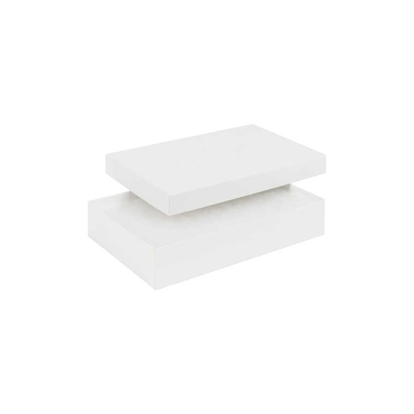 Kraft White Gloss Small Necklace Jewellery Gift Box