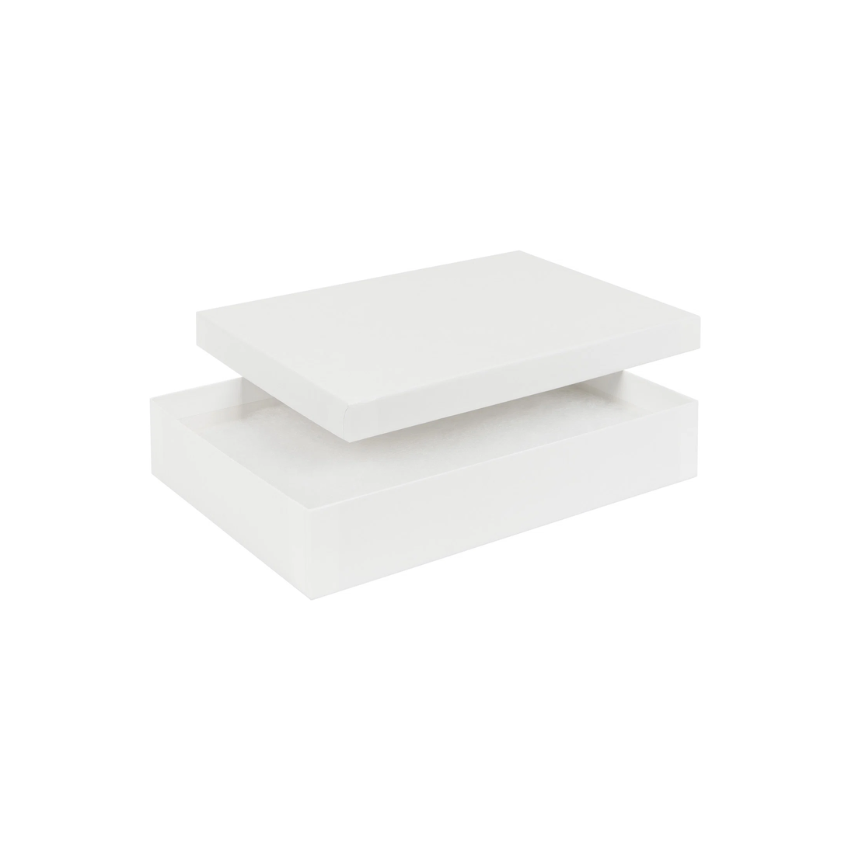 Kraft White Gloss Necklace Jewellery Gift Box