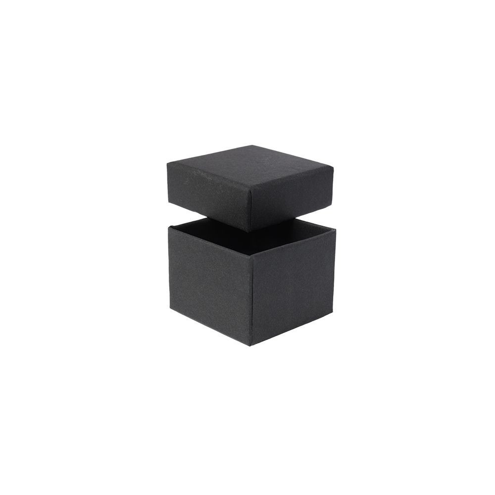 Essentials Small Black Ring Jewellery Gift Box