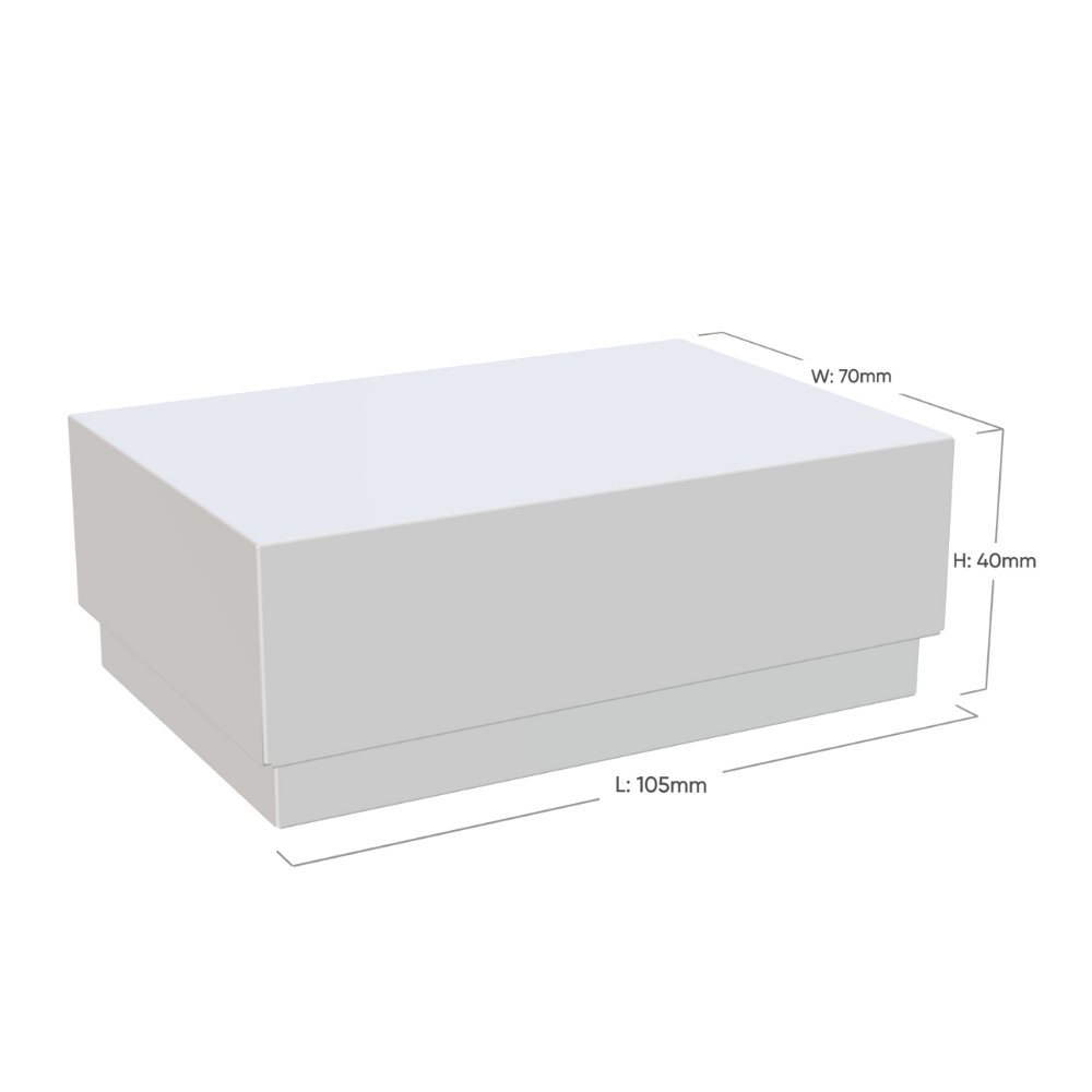 Digital Lavender Rigid 2-Piece Postal Box / Gift Box 105mm length