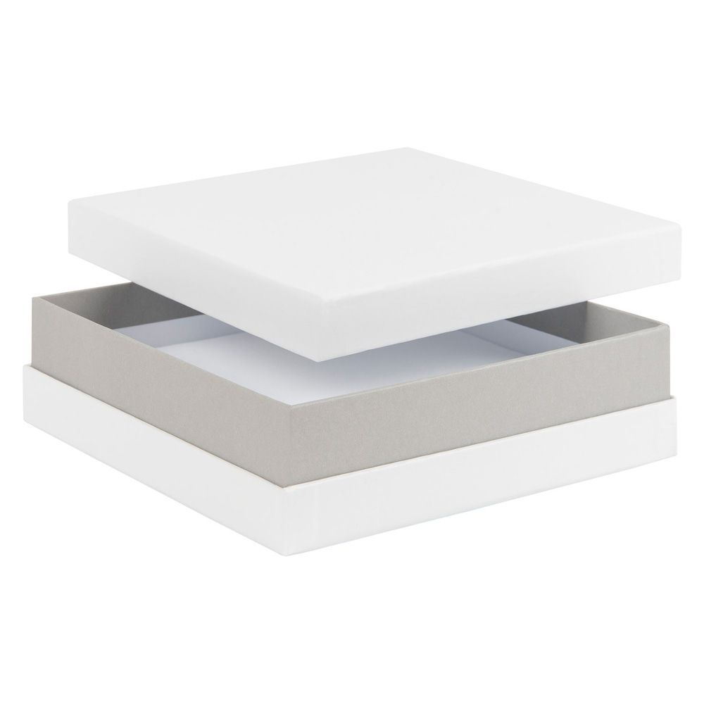 White & Grey Choker Shoulder Box