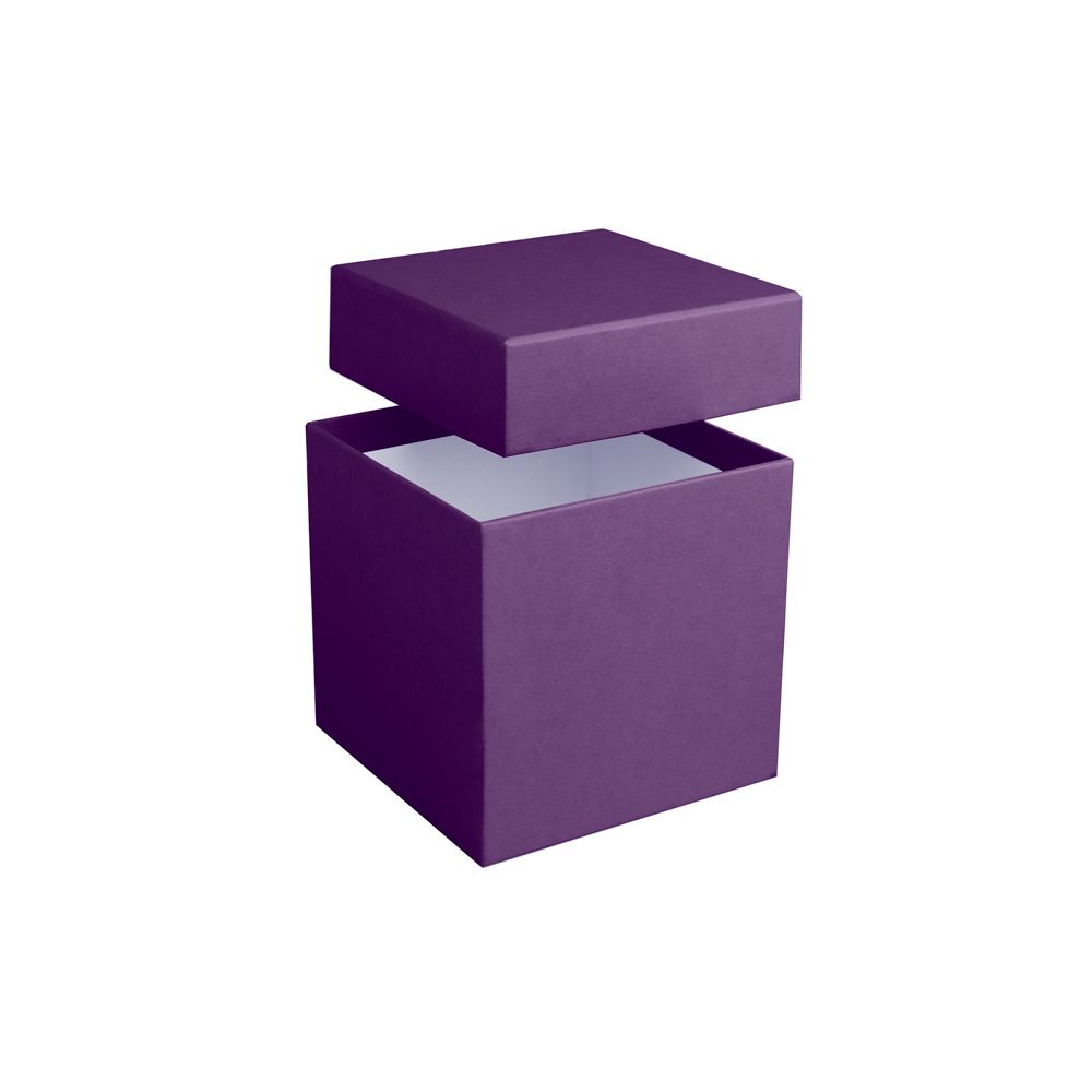 Luxury Plum Cube Gift Box