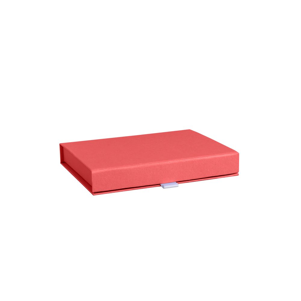 Radiant Red Magnetic Gift Card Box