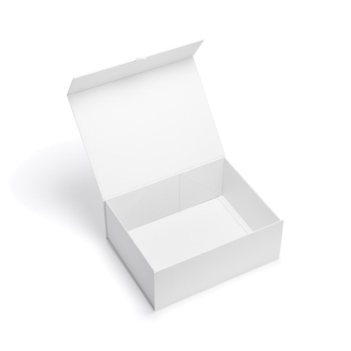 Deep White Laminated Magnetic Gift Box