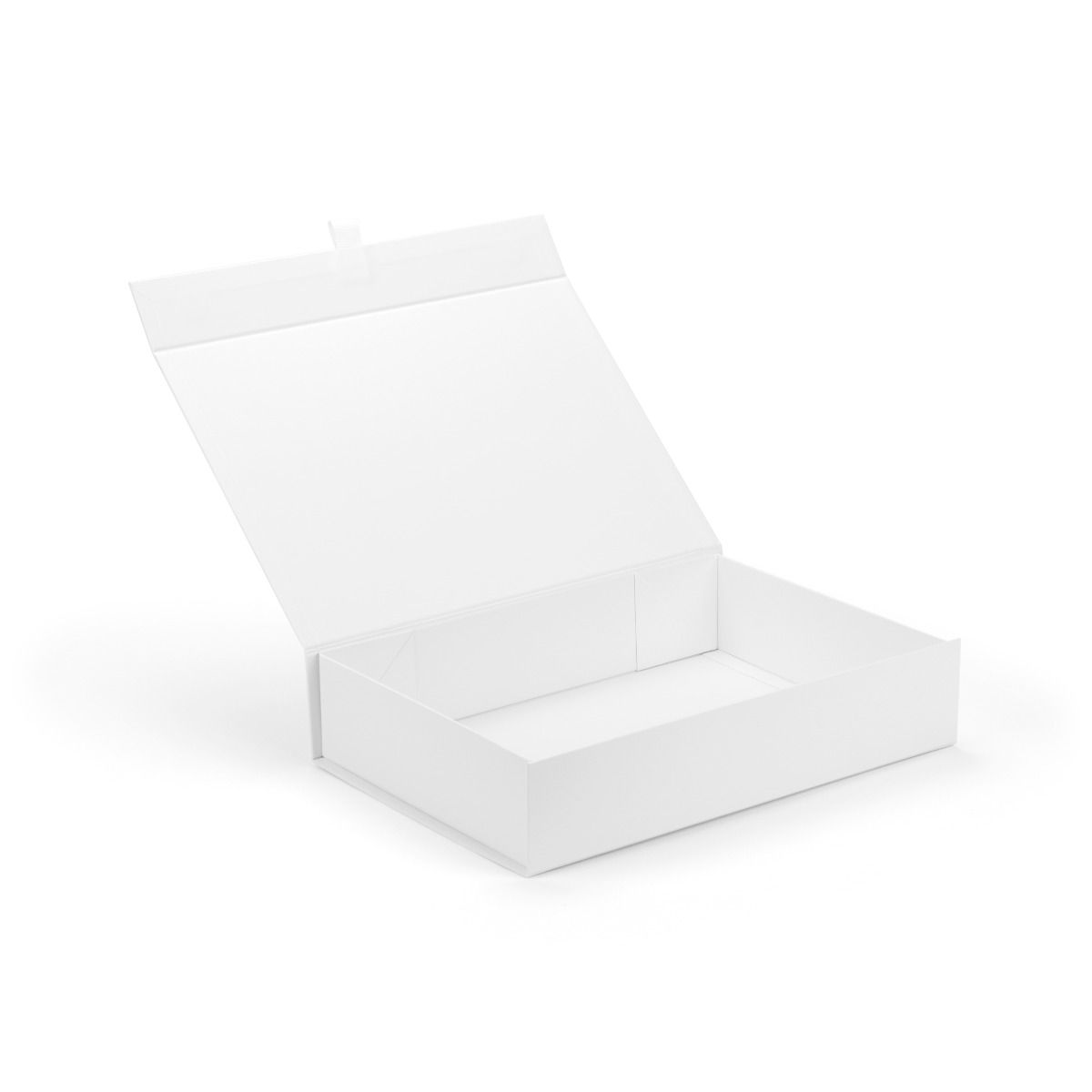 White Laminated A4 Magnetic Gift Box