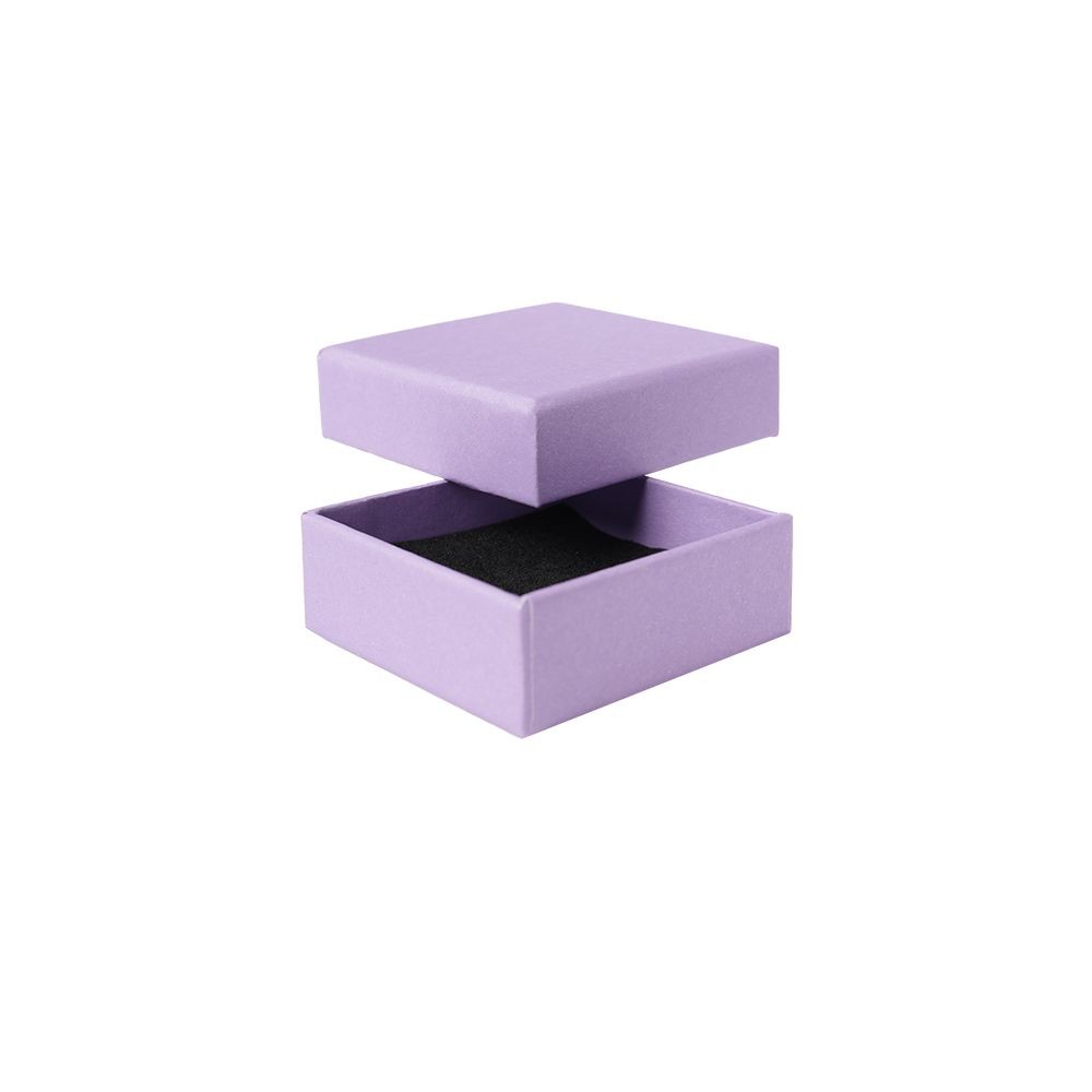 Luxury Lilac Stud Jewellery Gift Box
