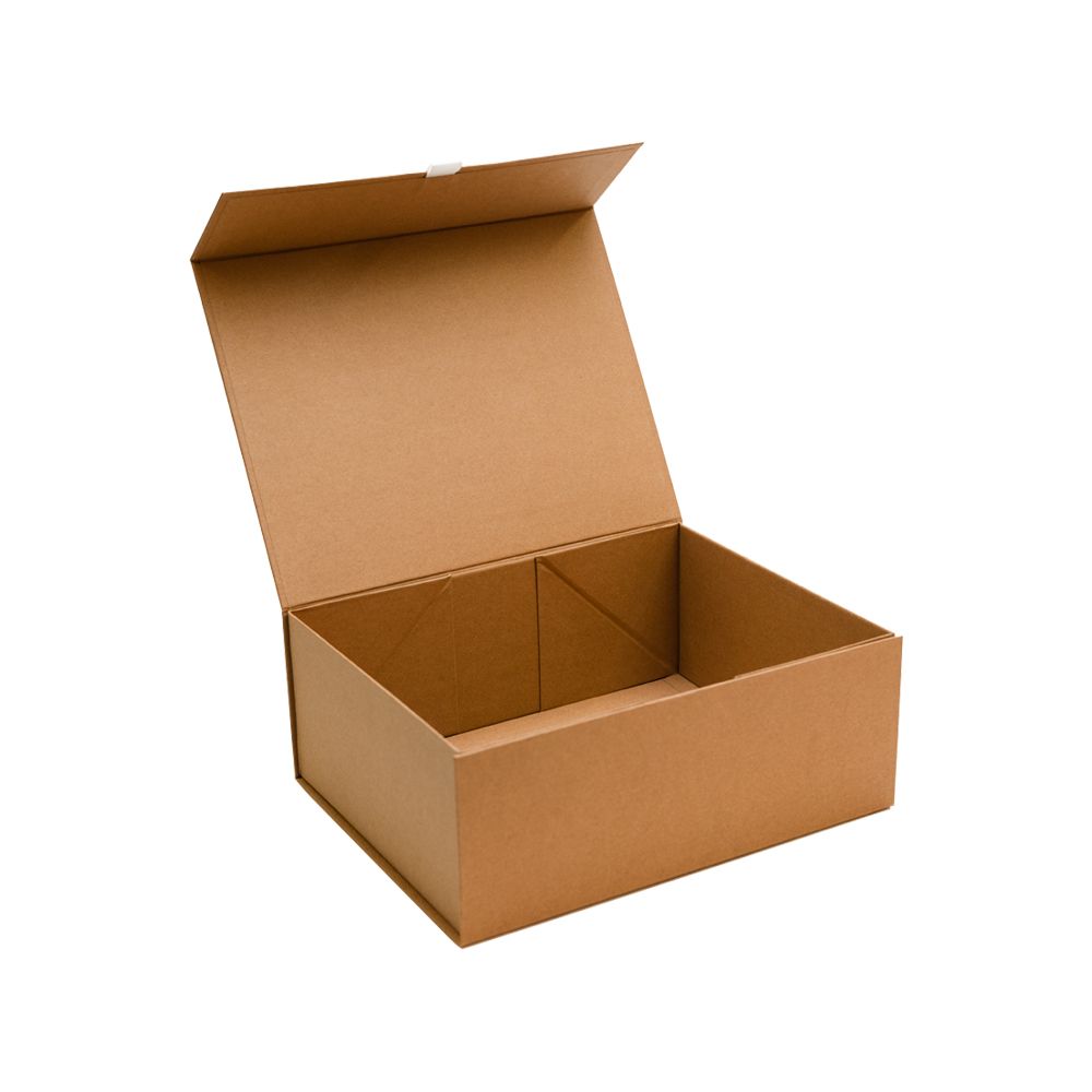 Team Bride Deep Kraft Magentic Wedding Gift Box