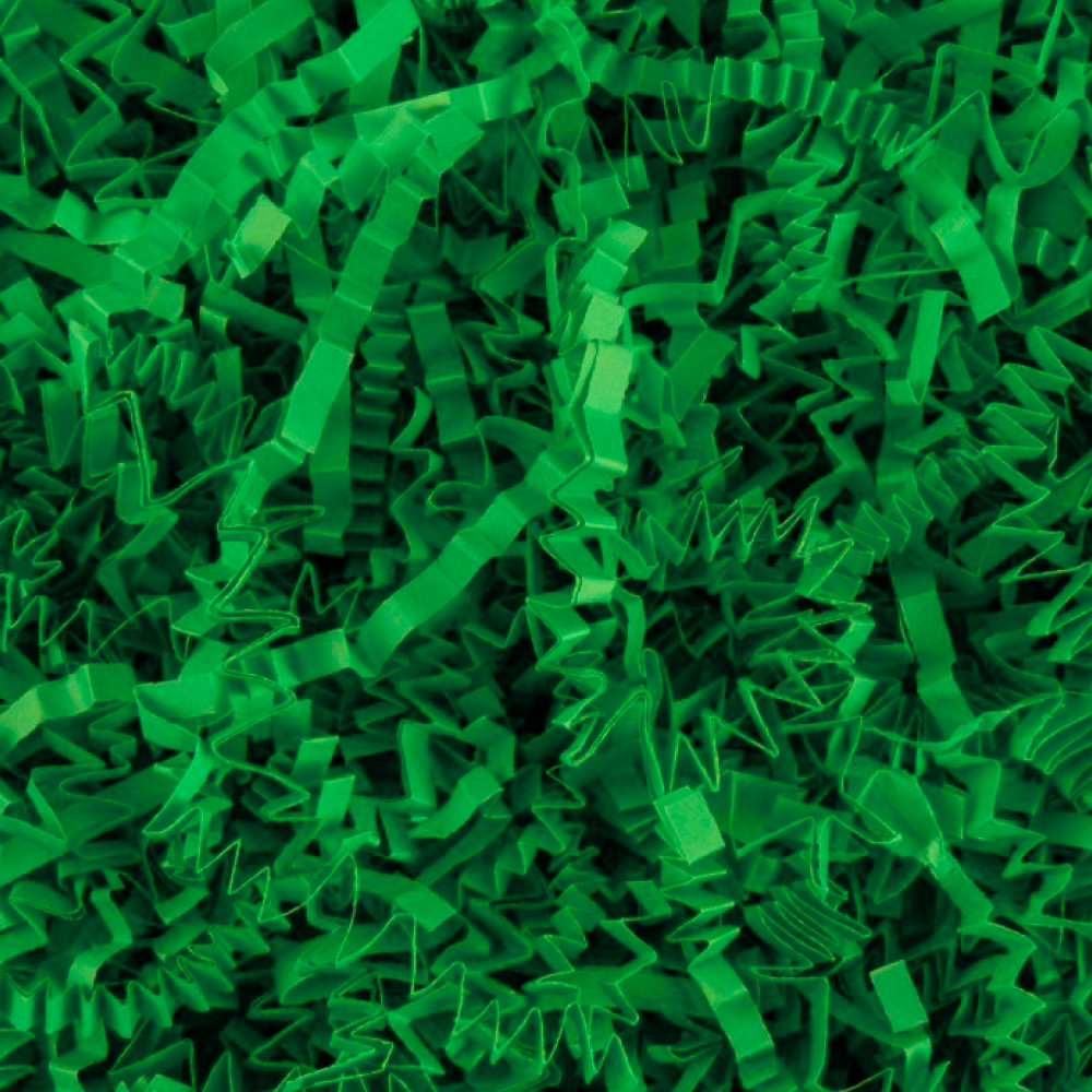 Emerald Shredded 4mm Zig Zag Paper - 1kg