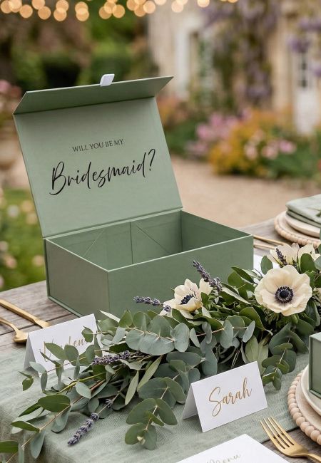 Personalised Bridesmaid Boxes