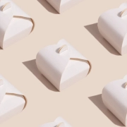 White Flat Packed Boxes