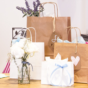 Gift Bags with Paper Handles