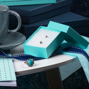 Kraft Aqua Jewellery Gift Boxes