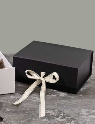 Black Flat Packed Boxes