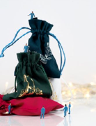 Christmas Fabric Bags