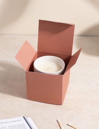 Flat-Packed Candle Boxes