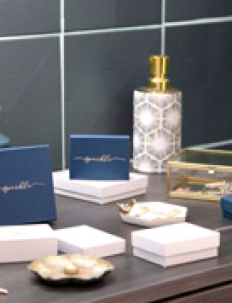 White Necklace Boxes