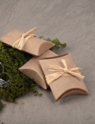 Kraft Pillow Boxes