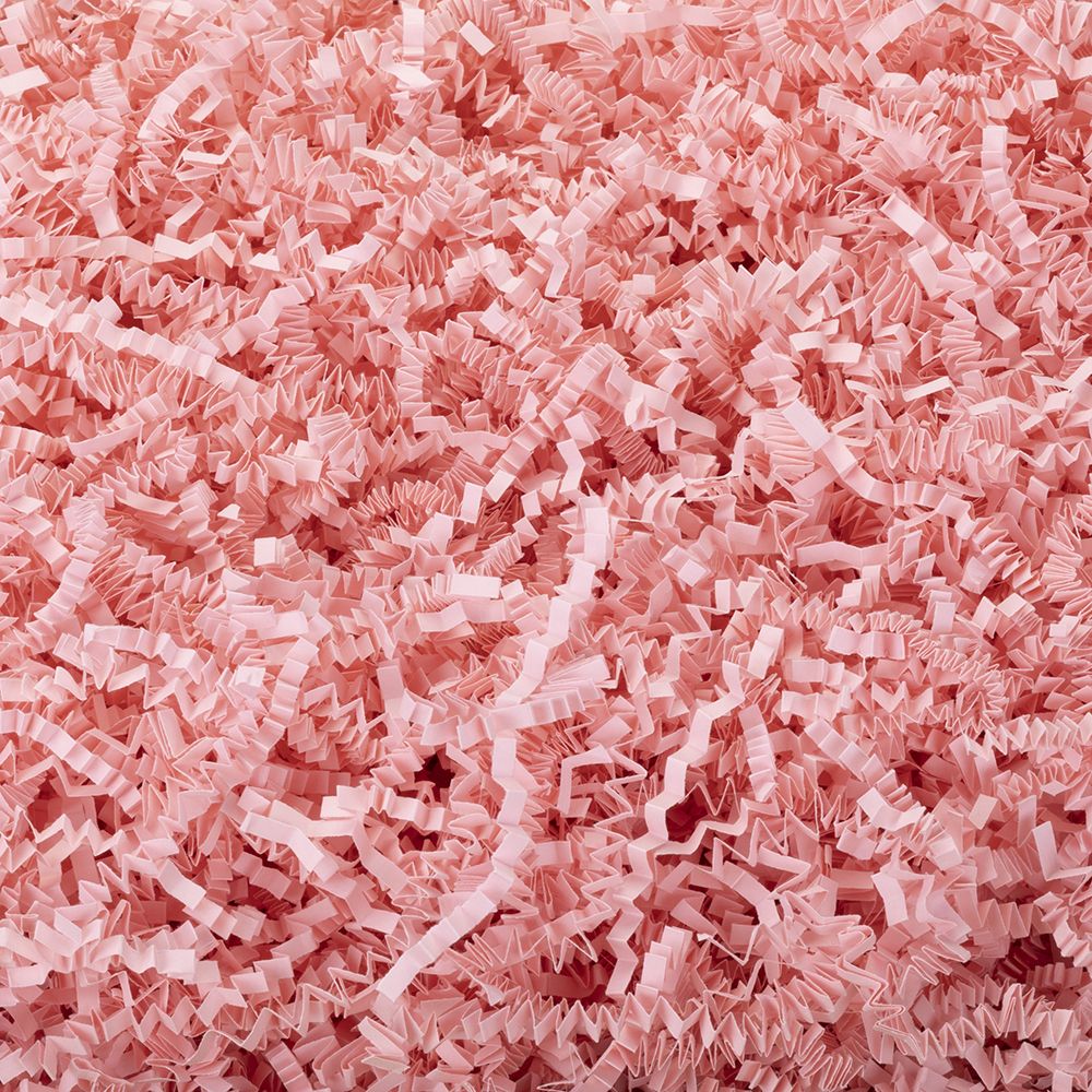 Pink Shredded Zig Zag Paper 1kg Tiny Box Company