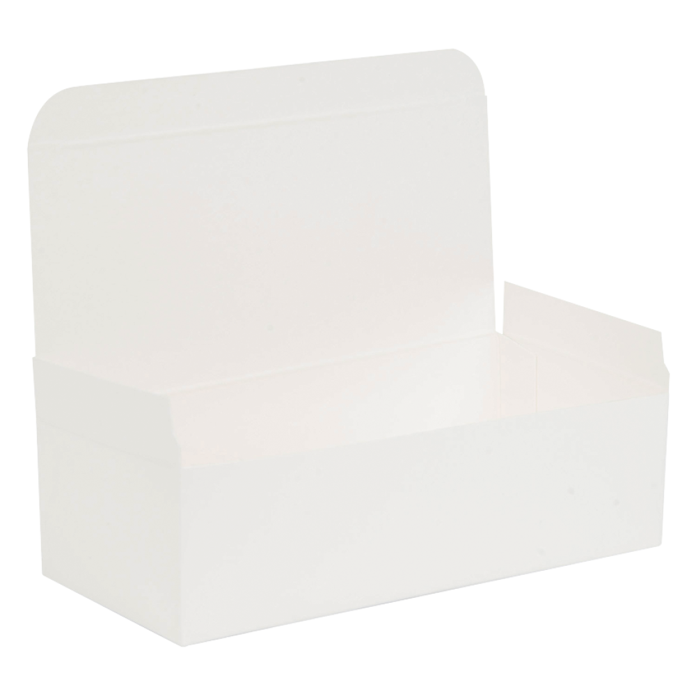 White Gloss 1- Piece Flat Packed Pop Up Gift Box