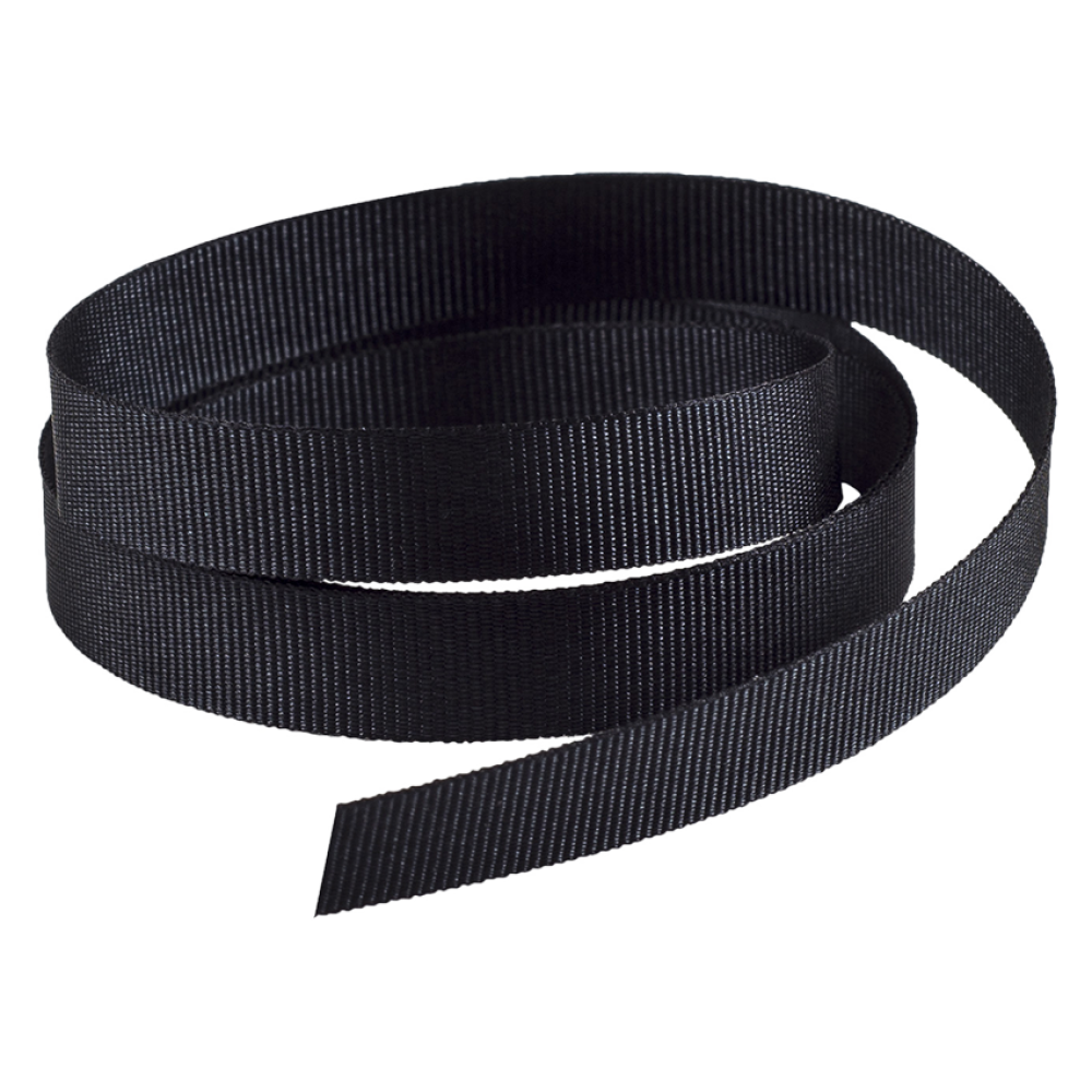 Black Grosgrain Ribbon 10mm width