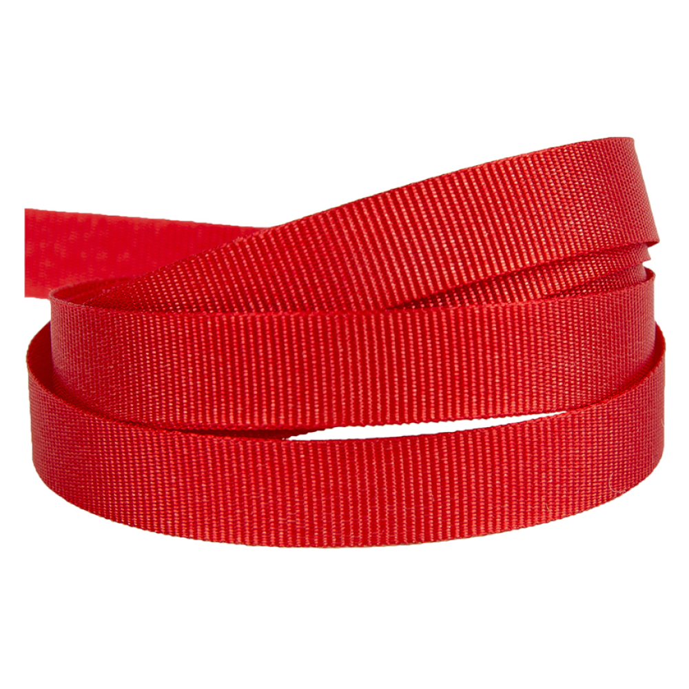 Passion Red Grosgrain Ribbon 10mm width