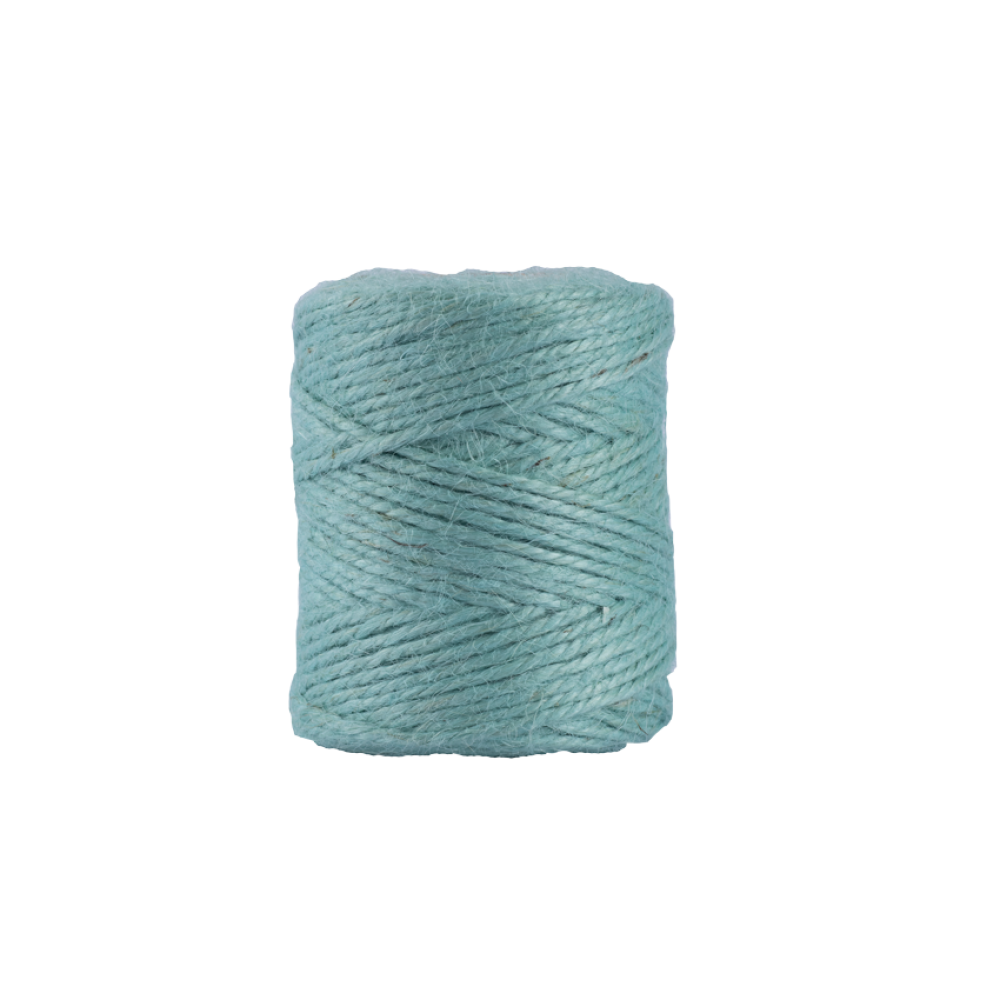 Aqua Jute Twine 50 metres Tiny Box Company