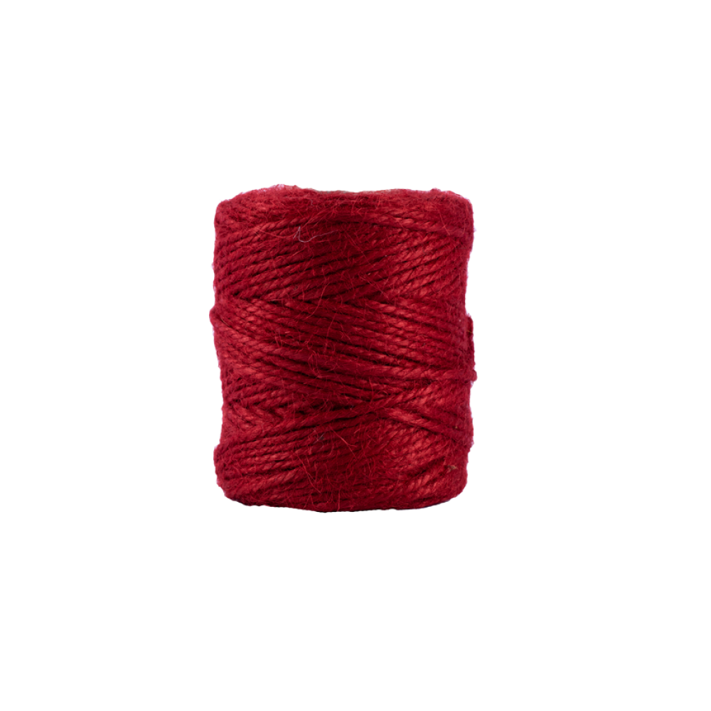 Red Jute Twine 50 metres Tiny Box Company