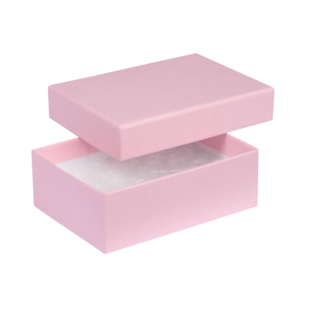Kraft Pink Earring Jewellery Gift Box