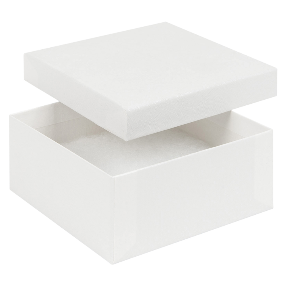 Kraft White Swirl Bangle Jewellery Gift Box