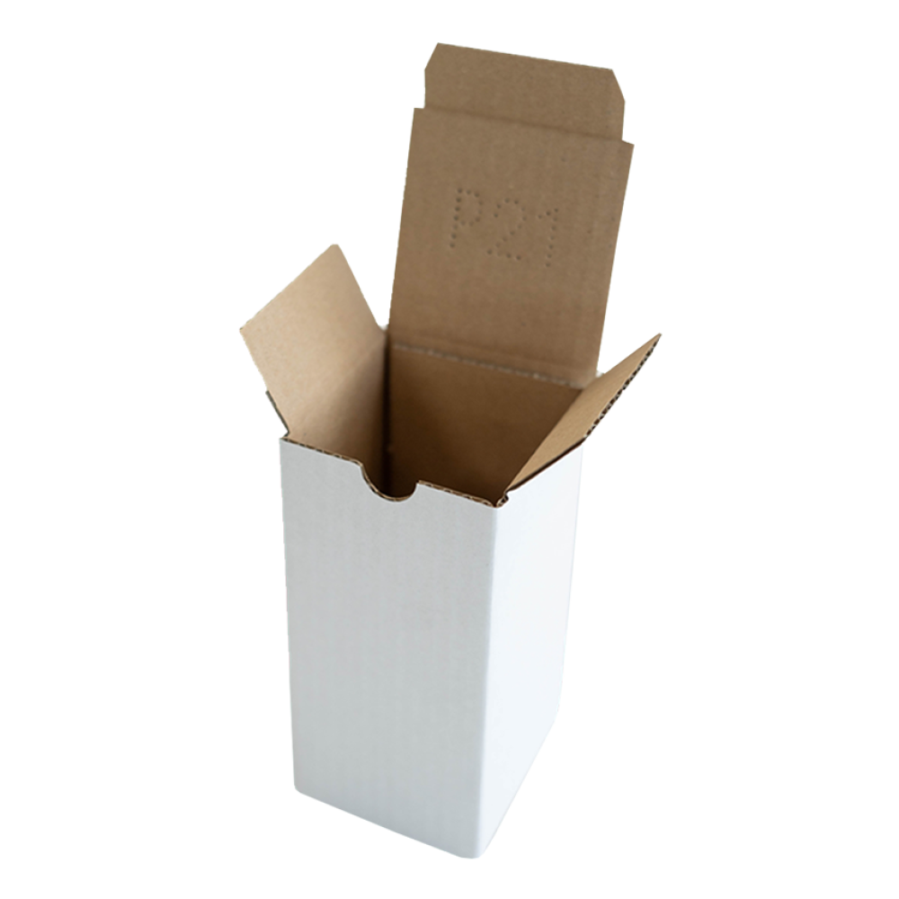 Single Wall White Packing Box Tiny Box Company