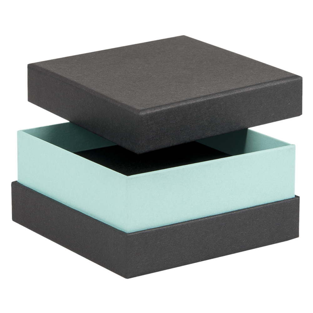 Black & Turquoise Deep Bangle Shoulder Box